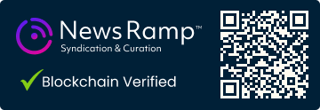 blockchain registration record for this content.