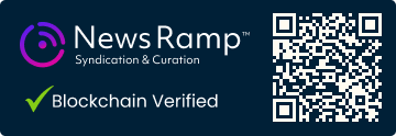 blockchain registration record for the source press release.