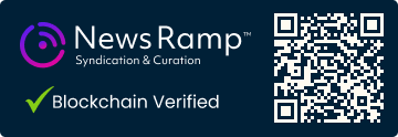 Blockchain Registration, Verification & Enhancement provided by NewsRamp™