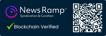 Blockchain Registration, Verification & Enhancement provided by NewsRamp™