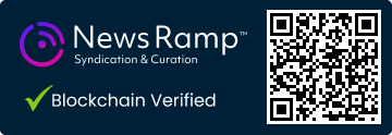 Blockchain Registration, Verification & Enhancement provided by NewsRamp™