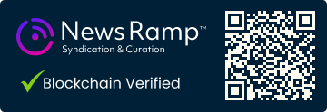 blockchain registration record for this content.