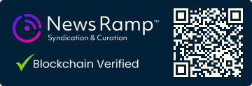 Blockchain Registration, Verification & Enhancement provided by NewsRamp™