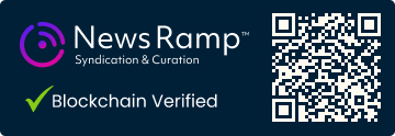 Blockchain Registration, Verification & Enhancement provided by NewsRamp™