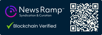 Blockchain Registration, Verification & Enhancement provided by NewsRamp™