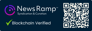 Blockchain Registration, Verification & Enhancement provided by NewsRamp™