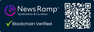 Blockchain Registration, Verification & Enhancement provided by NewsRamp™