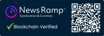 Blockchain Registration, Verification & Enhancement provided by NewsRamp™