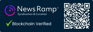 Blockchain Registration, Verification & Enhancement provided by NewsRamp™