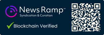 blockchain registration record for this content.