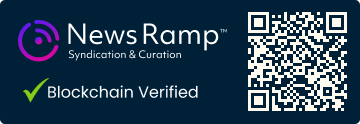 Blockchain Registration, Verification & Enhancement provided by NewsRamp™