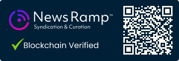 Blockchain Registration, Verification & Enhancement provided by NewsRamp™
