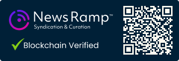 blockchain registration record for this content.