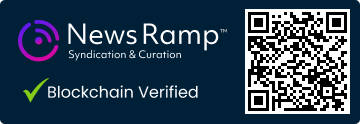 Blockchain Registration, Verification & Enhancement provided by NewsRamp™