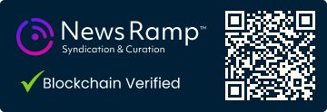 Blockchain Registration, Verification & Enhancement provided by NewsRamp™