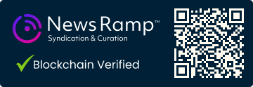 blockchain registration record for this content.