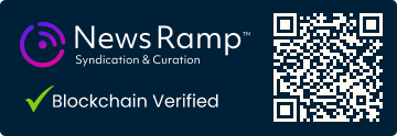 Blockchain Registration, Verification & Enhancement provided by NewsRamp™