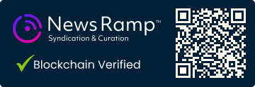 Blockchain Registration, Verification & Enhancement provided by NewsRamp™