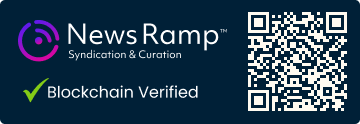 Blockchain Registration, Verification & Enhancement provided by NewsRamp™