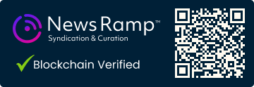 Blockchain Registration, Verification & Enhancement provided by NewsRamp™