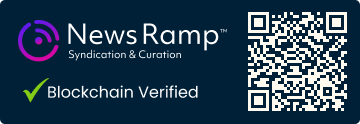 Blockchain Registration, Verification & Enhancement provided by NewsRamp™