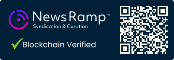 Blockchain Registration, Verification & Enhancement provided by NewsRamp™