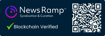 Blockchain Registration, Verification & Enhancement provided by NewsRamp™