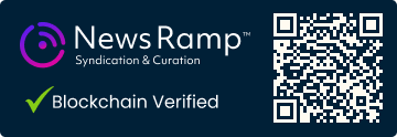 Blockchain Registration, Verification & Enhancement provided by NewsRamp™