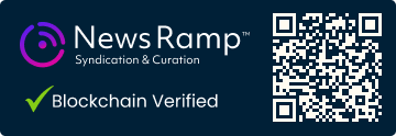 Blockchain Registration, Verification & Enhancement provided by NewsRamp™