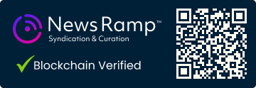 Blockchain Registration, Verification & Enhancement provided by NewsRamp™