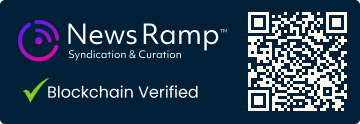 Blockchain Registration, Verification & Enhancement provided by NewsRamp™