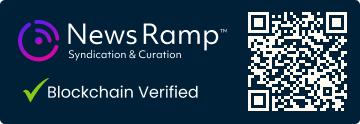 Blockchain Registration, Verification & Enhancement provided by NewsRamp™