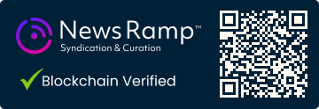 Blockchain Registration, Verification & Enhancement provided by NewsRamp™