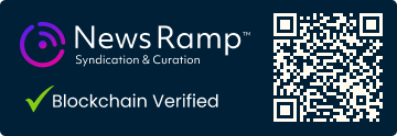 Blockchain Registration, Verification & Enhancement provided by NewsRamp™