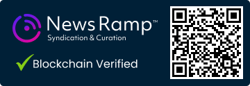 Blockchain Registration, Verification & Enhancement provided by NewsRamp™