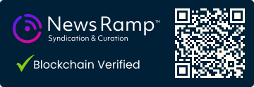 Blockchain Registration, Verification & Enhancement provided by NewsRamp™
