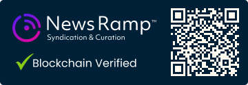 Blockchain Registration, Verification & Enhancement provided by NewsRamp™