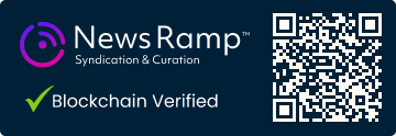 blockchain registration record for this content.