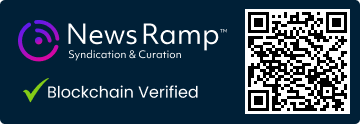 Blockchain Registration, Verification & Enhancement provided by NewsRamp™