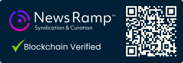 Blockchain Registration, Verification & Enhancement provided by NewsRamp™