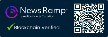 Blockchain Registration, Verification & Enhancement provided by NewsRamp™