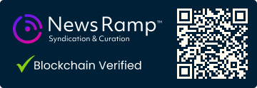 blockchain registration record for this content.