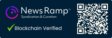 Blockchain Registration, Verification & Enhancement provided by NewsRamp™