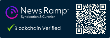 Blockchain Registration, Verification & Enhancement provided by NewsRamp™