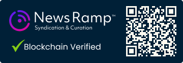 Blockchain Registration, Verification & Enhancement provided by NewsRamp™