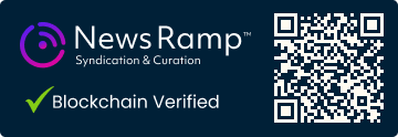 Blockchain Registration, Verification & Enhancement provided by NewsRamp™