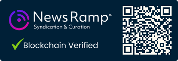 blockchain registration record for the source press release.