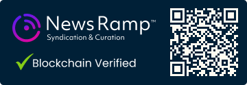 Blockchain Registration, Verification & Enhancement provided by NewsRamp™