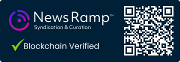 Blockchain Registration, Verification & Enhancement provided by NewsRamp™