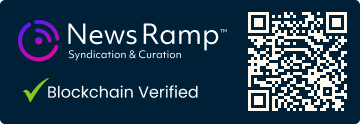blockchain registration record for this content.